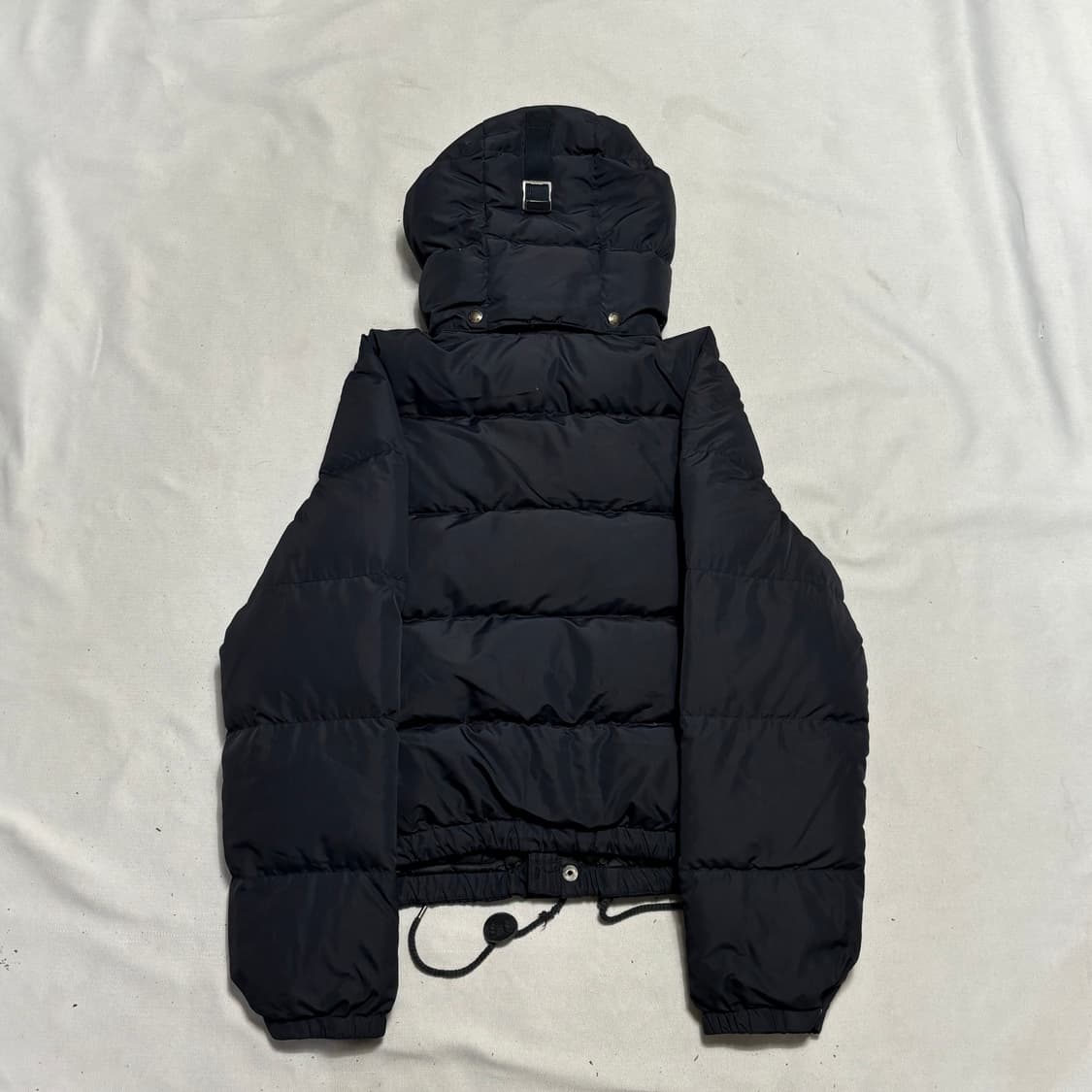 L 폴로랄프로렌 레드 포니 여성용 블랙 덕 다운 후드 패딩 상품이미지3