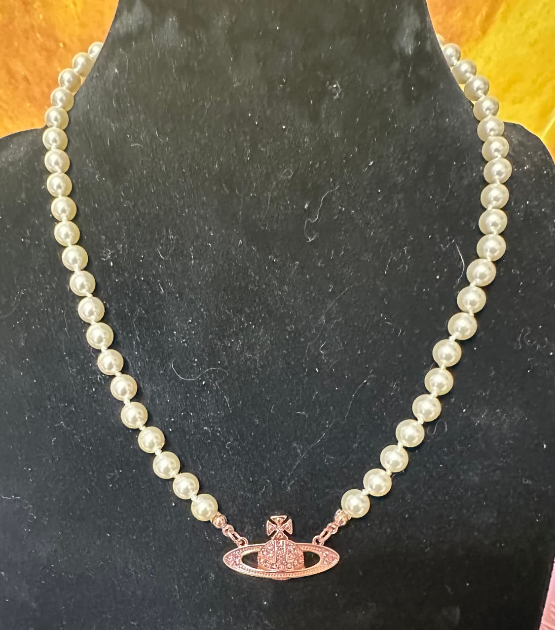 비비안웨스트우드 진주 목걸이&팔찌세트 상품이미지1