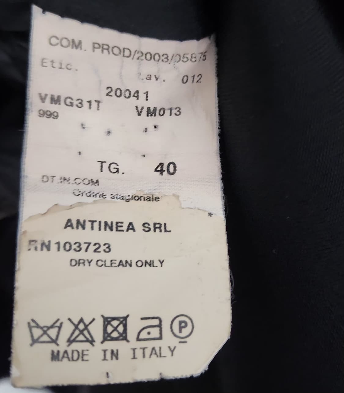 아르마니꼴레지오니 자켓 90 55 상품이미지5