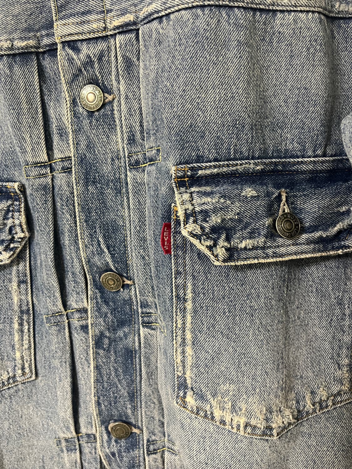 리바이스빈티지클로딩 lvc1953 507XX 타입2 블라스트 오프 상품이미지6