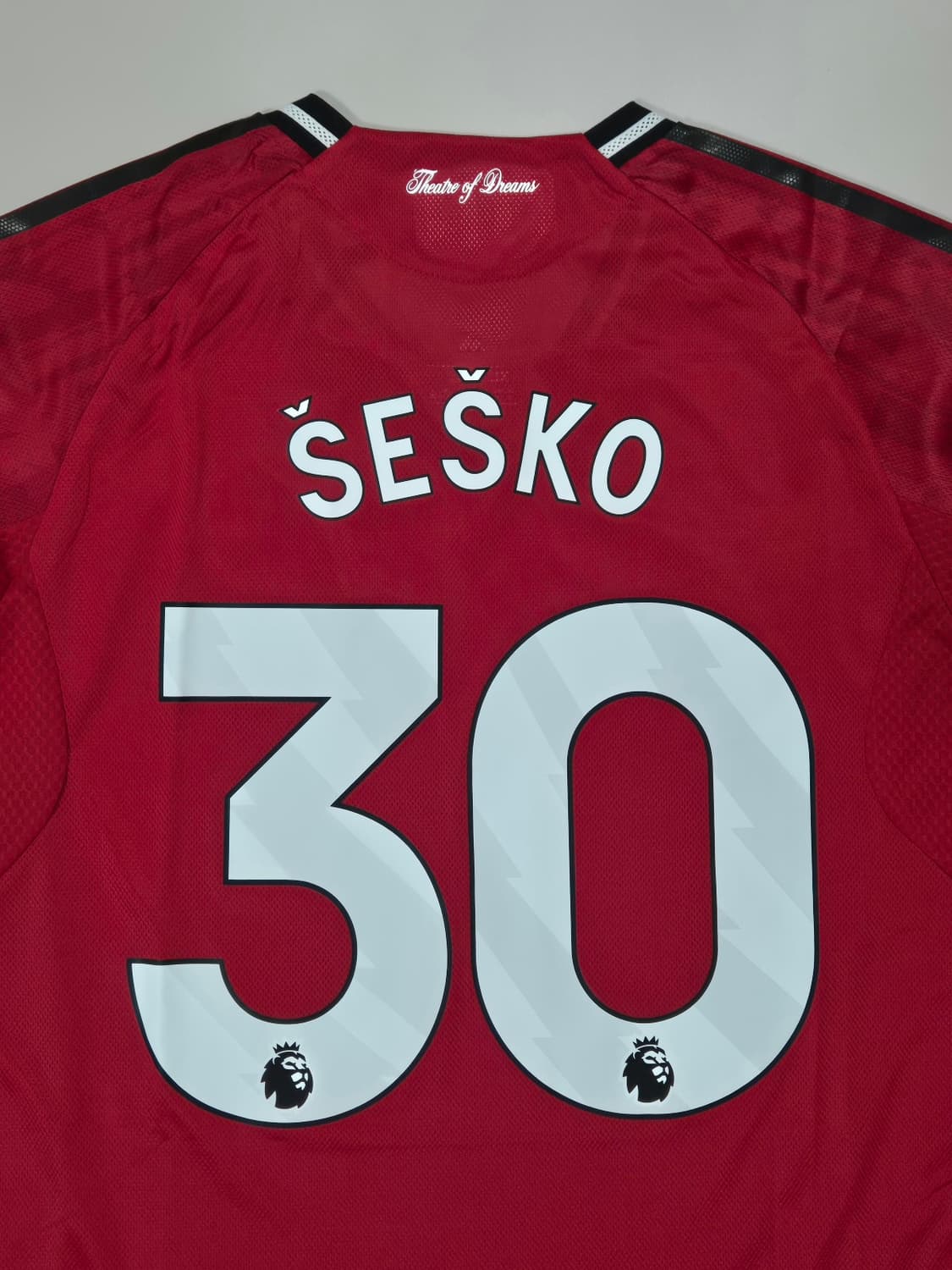 25-26 맨유 홈킷 세슈코 긴팔유니폼 XL사이즈 상품이미지6