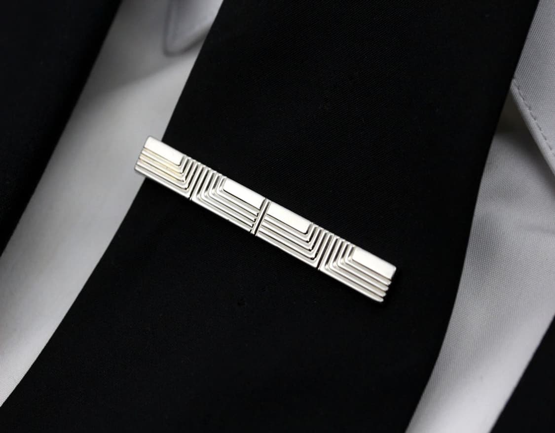 랑방 B+등급 5.5cm 남자 명품 넥타이핀 빈티지 상품이미지6