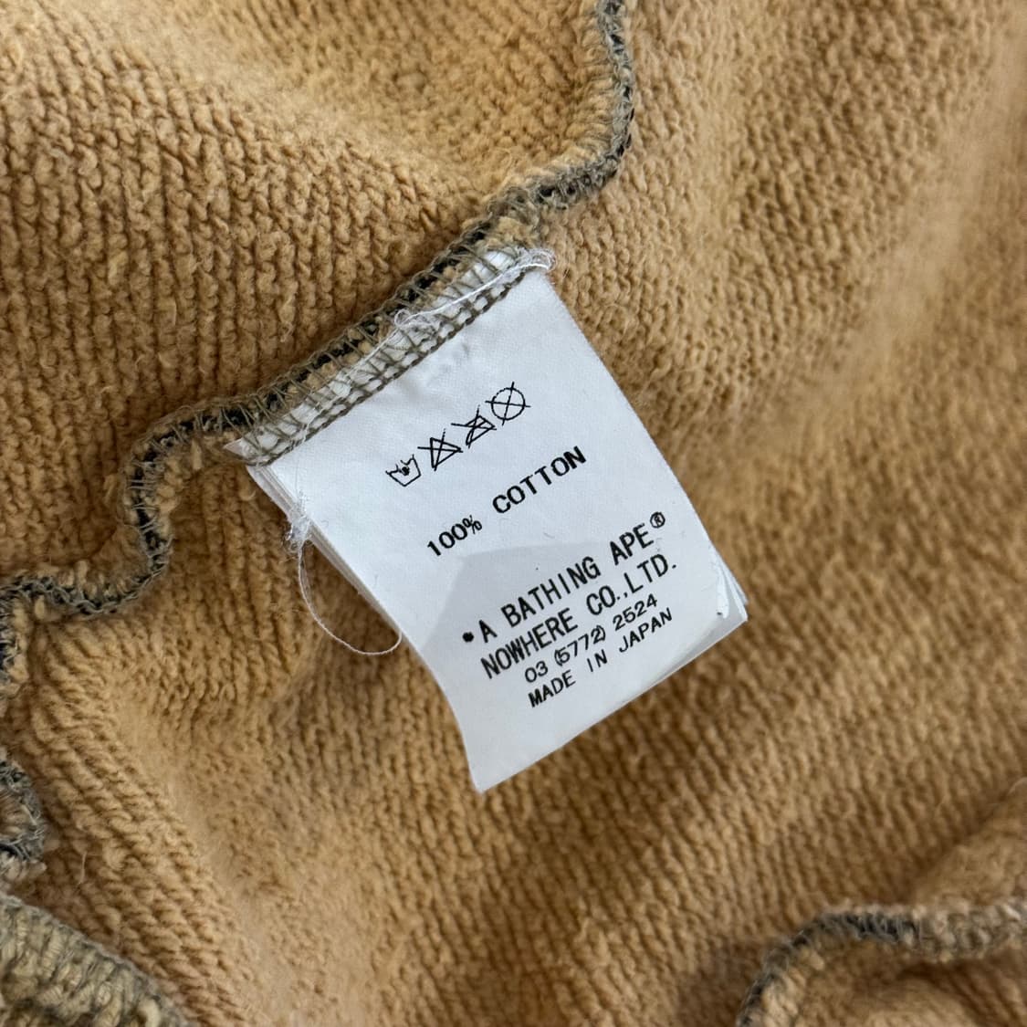 OG 베이프 00s 카모 바시티 자켓 L 상품이미지6