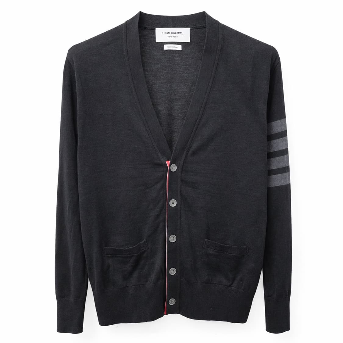 톰브라운 블랙 울 가디건 3 사이즈 상품이미지1