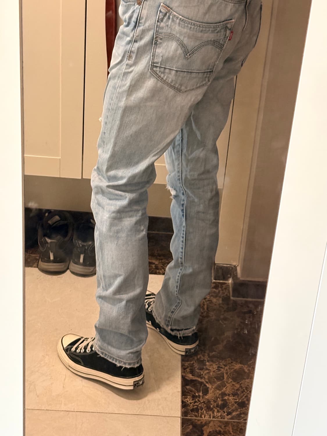 00s Levi’s 605 denim 상품이미지2