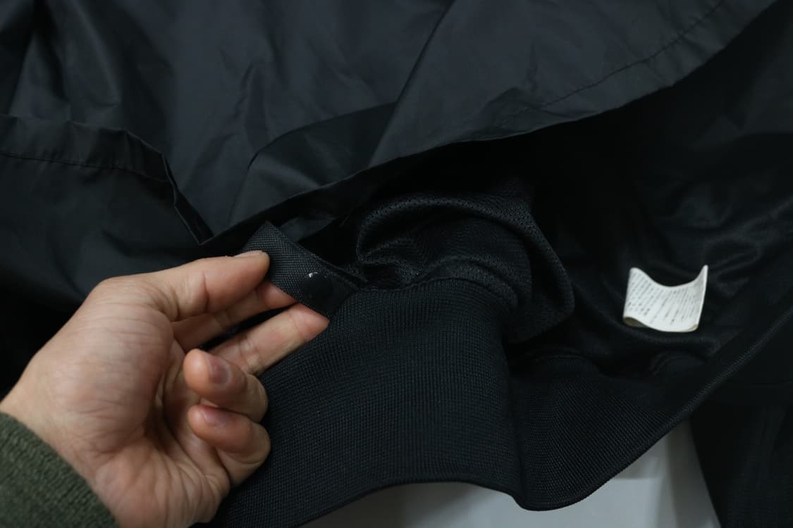 VANSON 밴슨 빈티지 올 블랙 멀티 와펜 메쉬 레이싱 자켓 (L) 상품이미지8