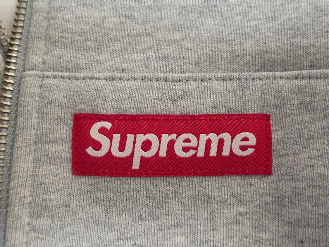 슈프림 페이스 마스크 후드집업 그레이 상품이미지3