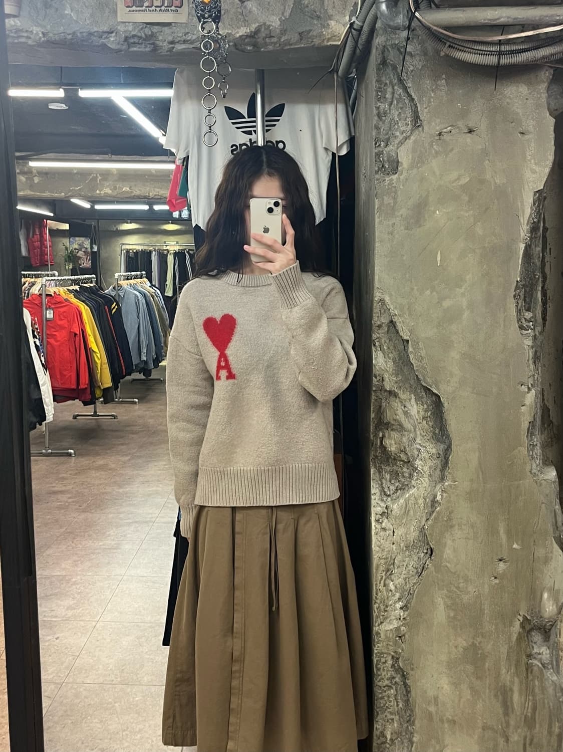 아미 니트 오트밀 #csz2295 상품이미지2