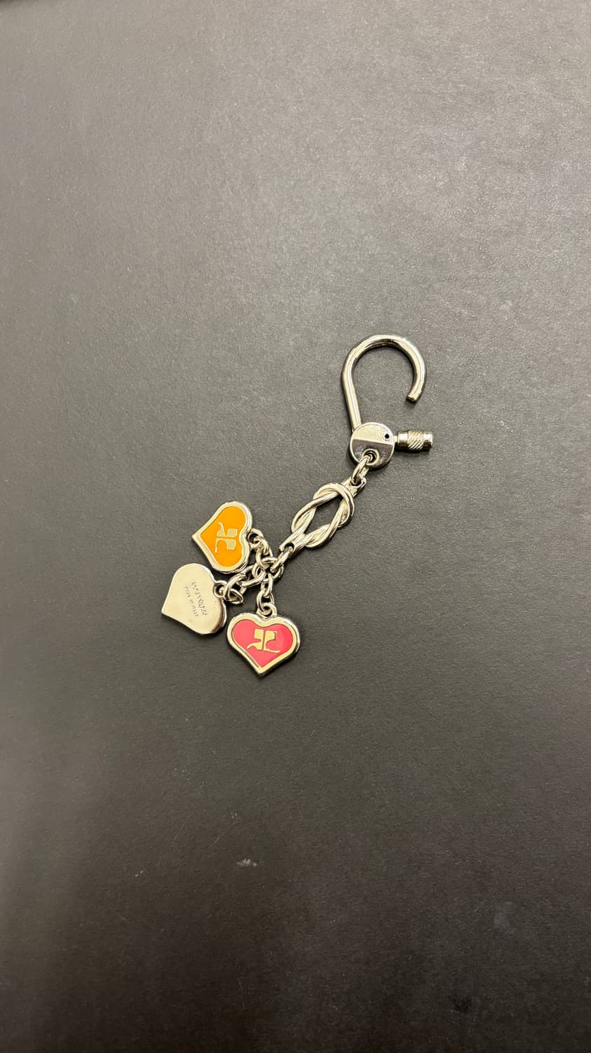 COURREGES heart logo charm 상품이미지3