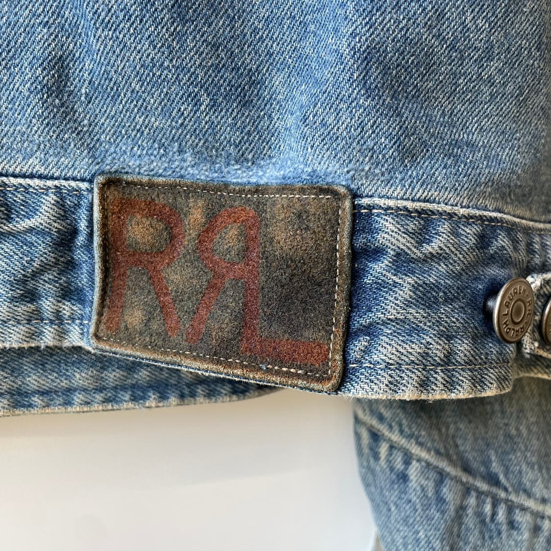 90s 더블알엘 덩가리 데님자켓 상품이미지8