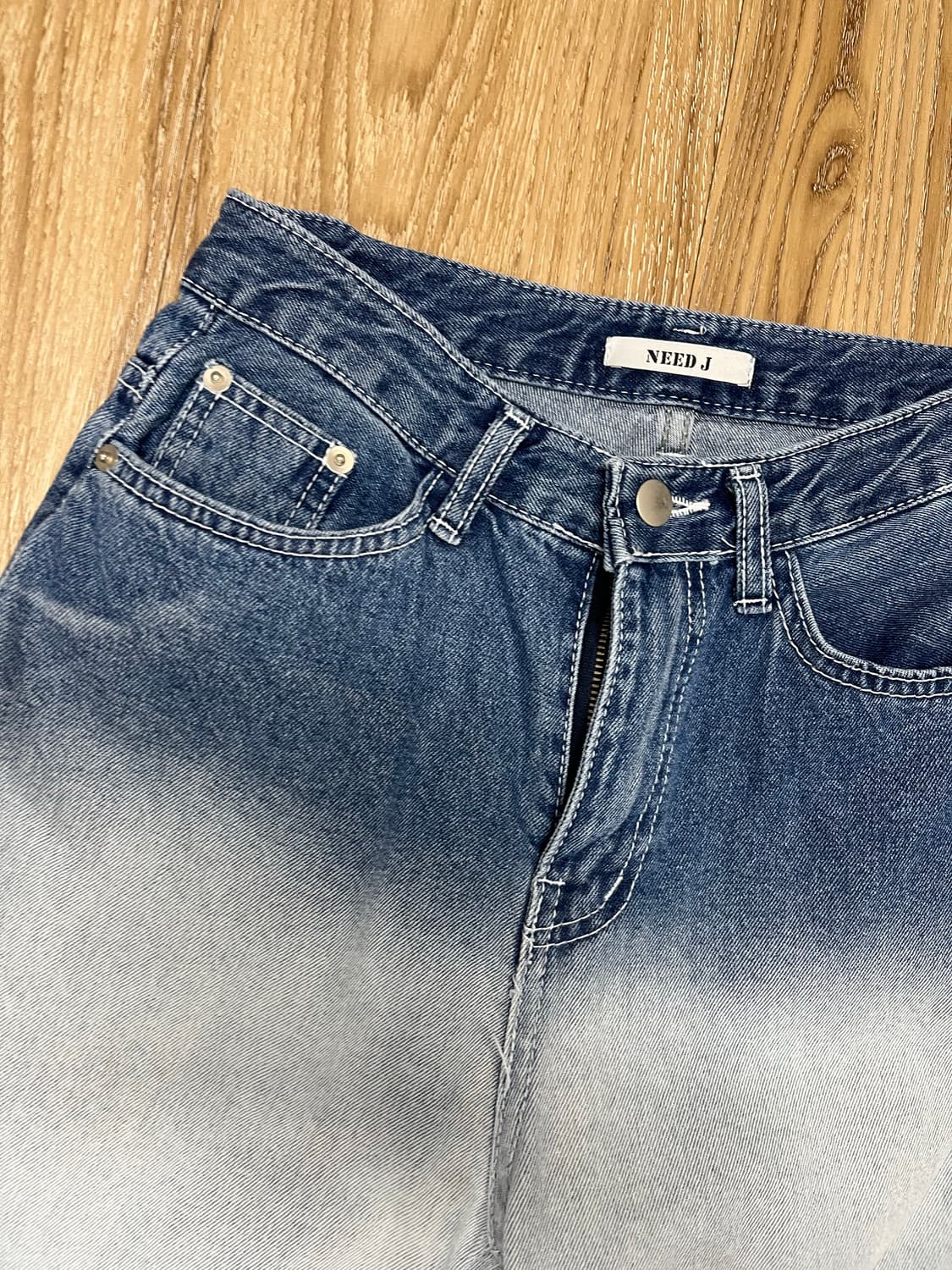 Need J 그라데이션 청바지 26 상품이미지4