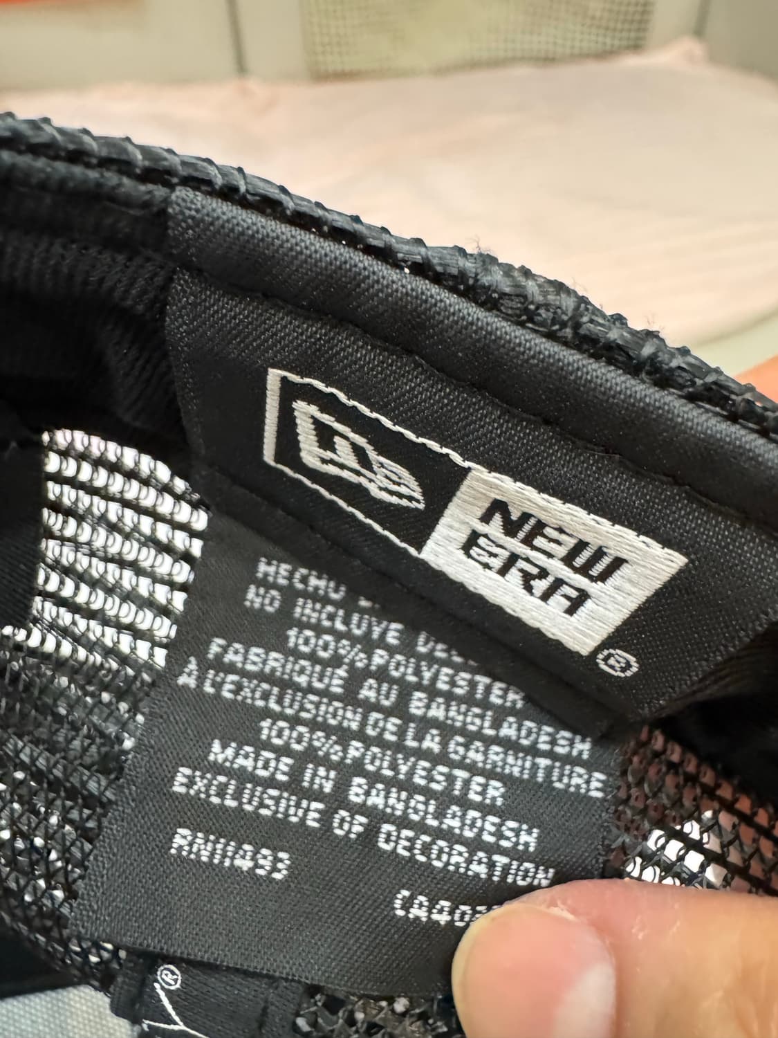 🧢 Supreme x New Era 메쉬 캠프캡 (Black) 상품이미지10