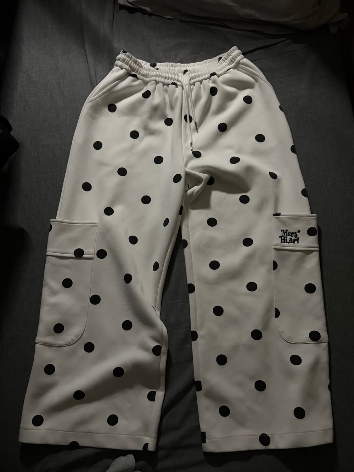 아사키 프레자키 도트 바지  ERIE-OVV-OVS-818 상품이미지2