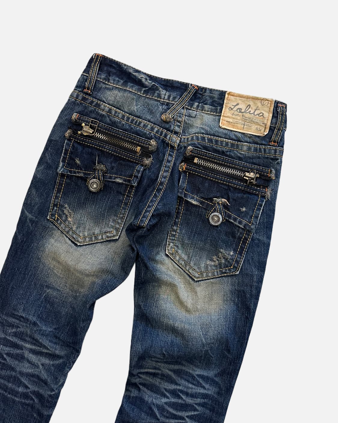 LOLITA JEANS low-rise pocket denim short 상품이미지5