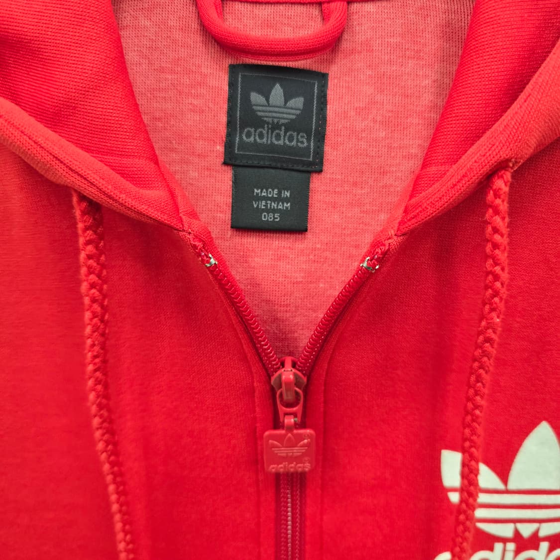 아디다스 레드 파이어버드 후드 트랙탑 제니 져지 상품이미지7