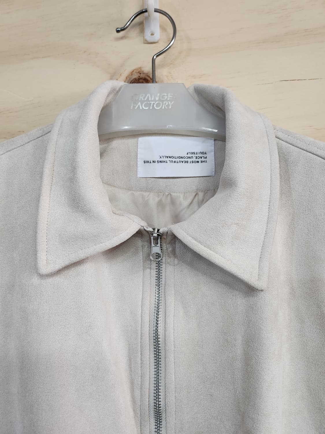 1132) 여성 스웨이드 봄버 자켓 상품이미지3