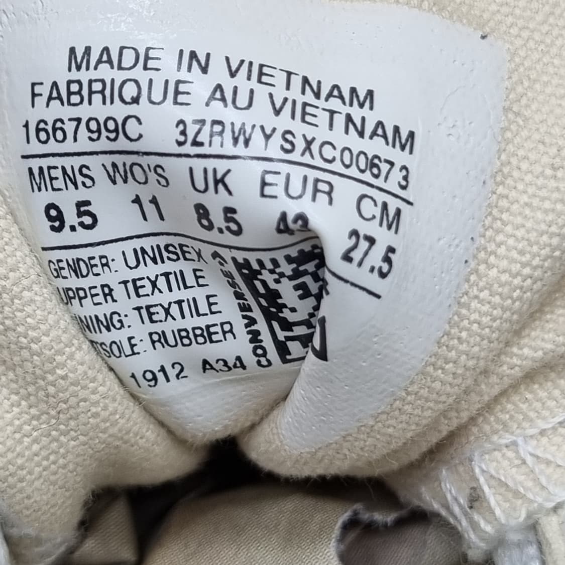 컨버스 런스타 하이크 남성하이탑275 상품이미지6