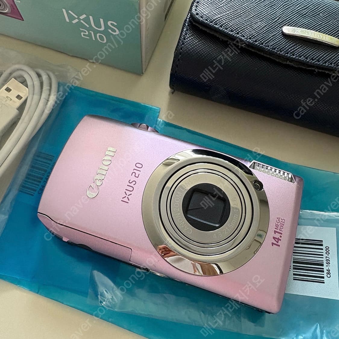 캐논 익서스 ixus 210 핑크 풀박스  상품이미지1