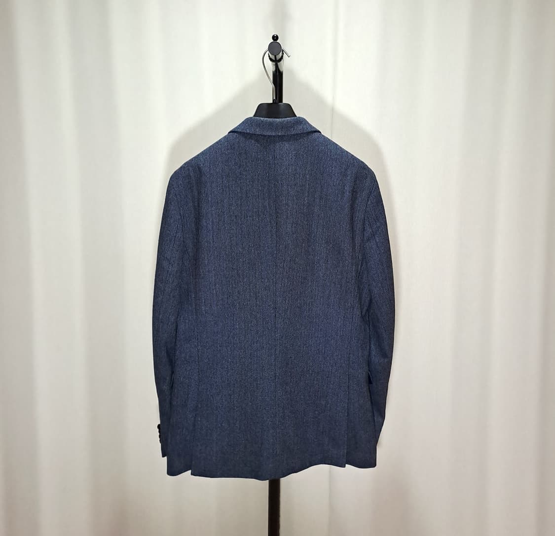 (택포) 헤지스 슬림핏 울 혼방 헤링본 자켓 B160 상품이미지4