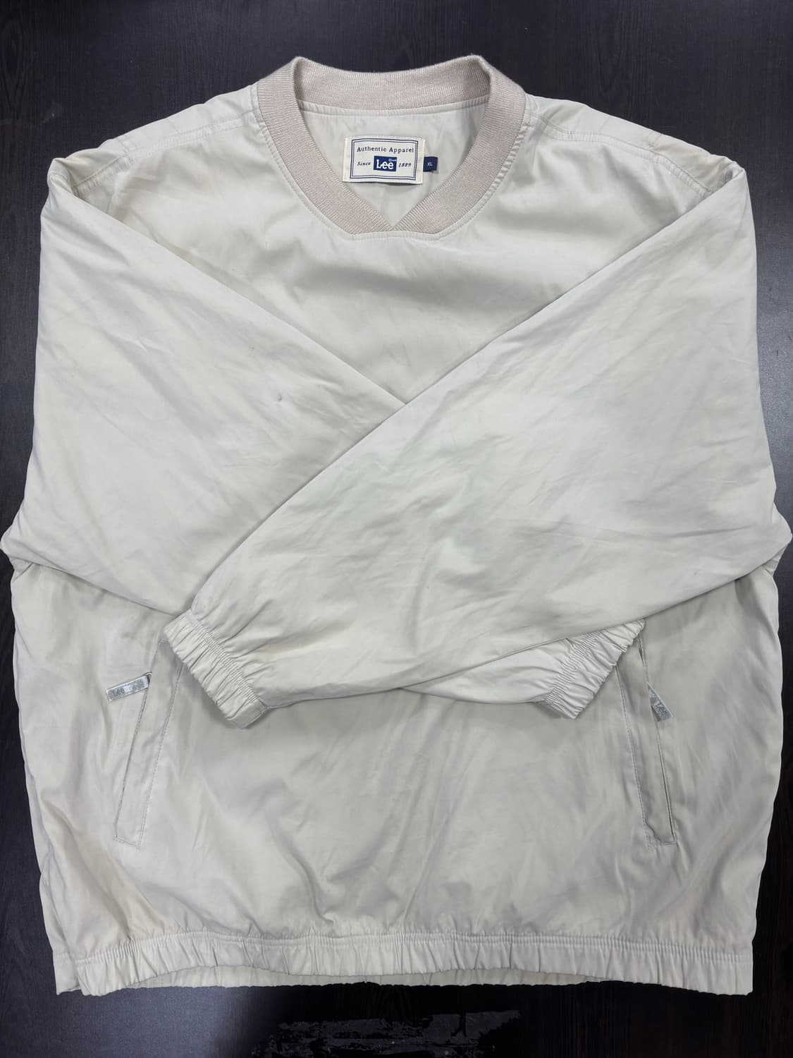 Lee 아이보리색 바람막이 XL 상품이미지1