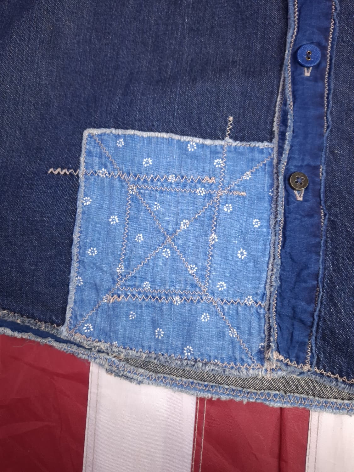 새제품 오리지날 캐피탈 카트만두 데남 셔츠 상품이미지7