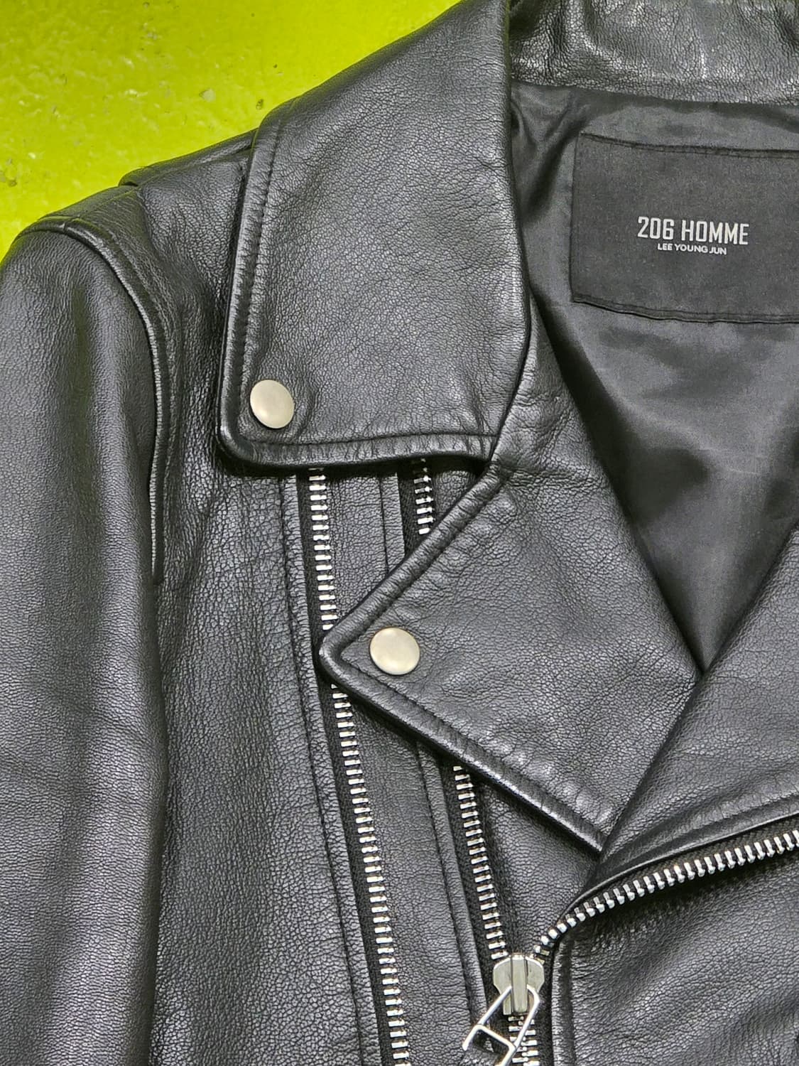 206 옴므 리얼 고트 레더 자켓 (48) 상품이미지2