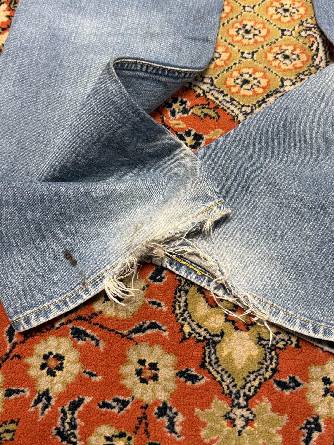 Lee 리 빈티지 연청 데님팬츠 32 상품이미지6