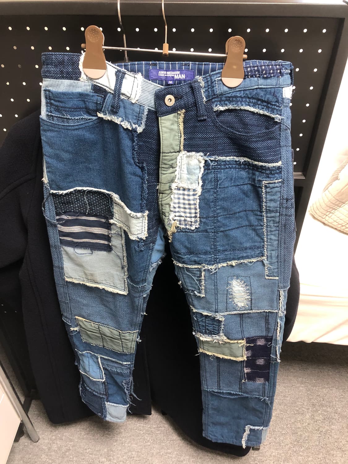 준야와타나베 15ss 보로 팬츠 상품이미지2