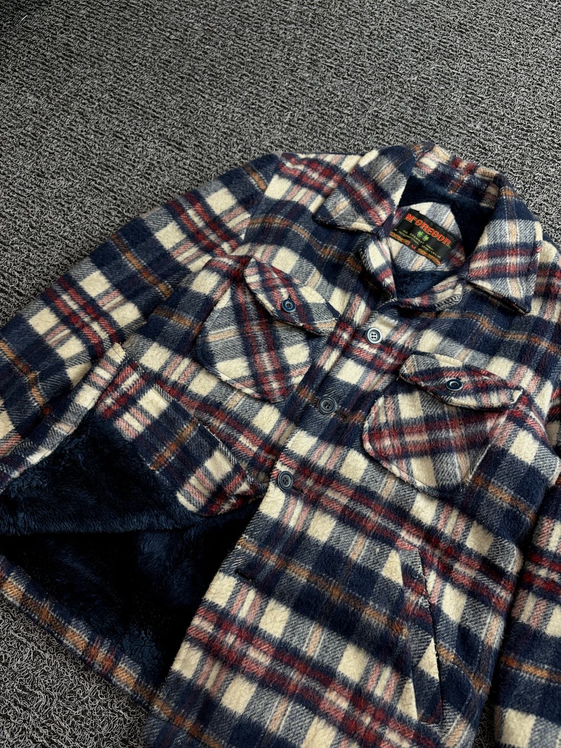 90s 맥그리거 아카이브 타탄체크 플란넬 자켓 1450 상품이미지1