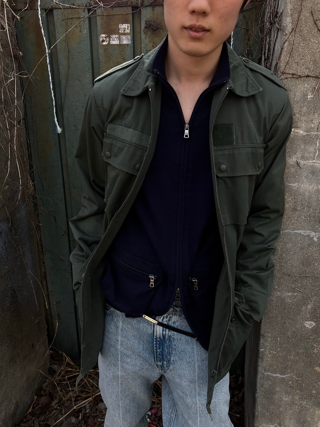 90s 프랑스군 밀리터리 공군 자켓 상품이미지2