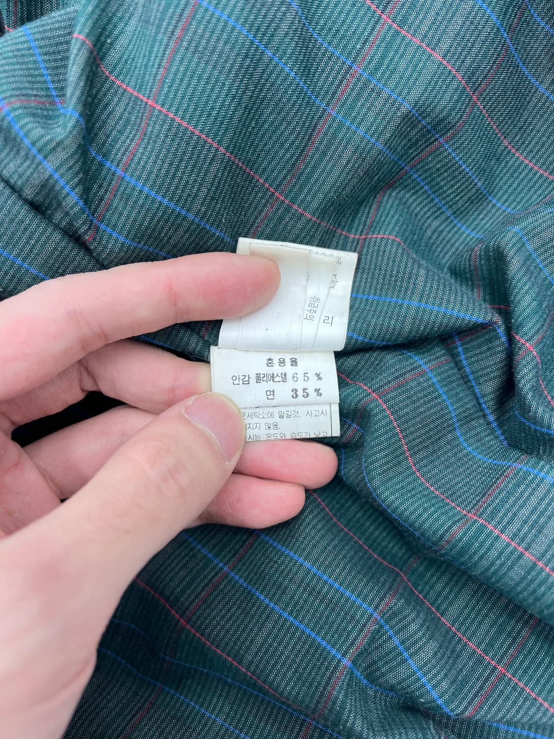 빈티지 퍼 카라 램스킨 레더 봄버자켓 상품이미지8