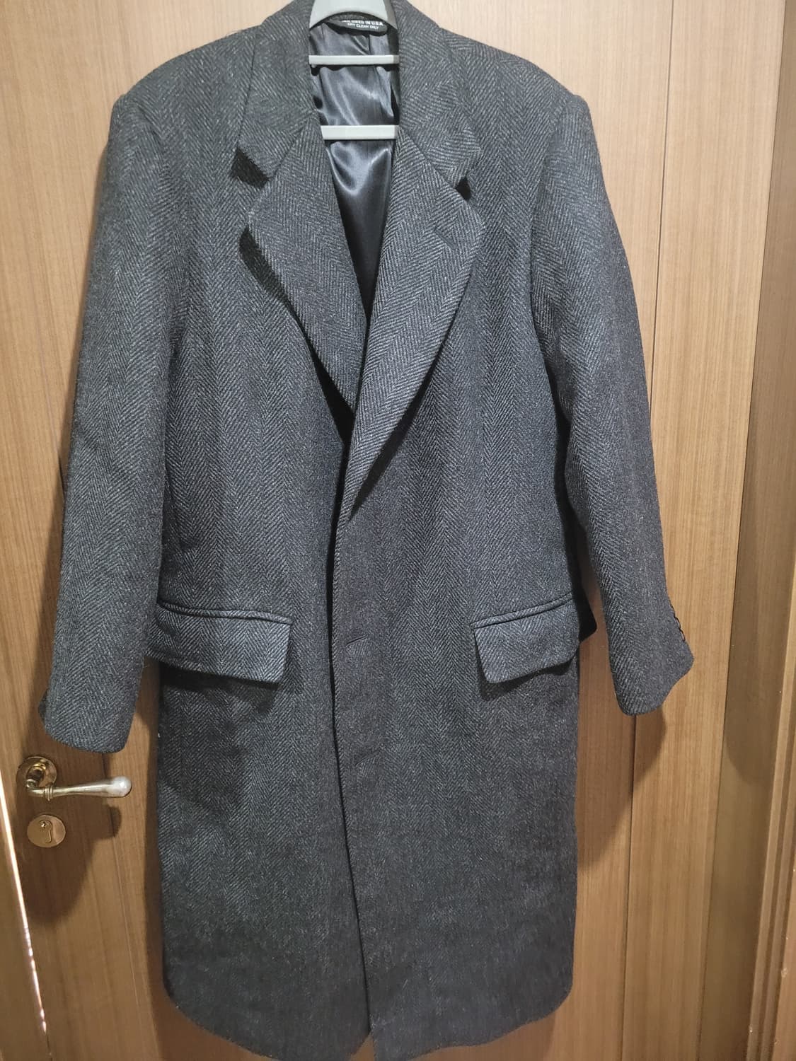 80s 크리스찬 디올 헤링본 코트 상품이미지1