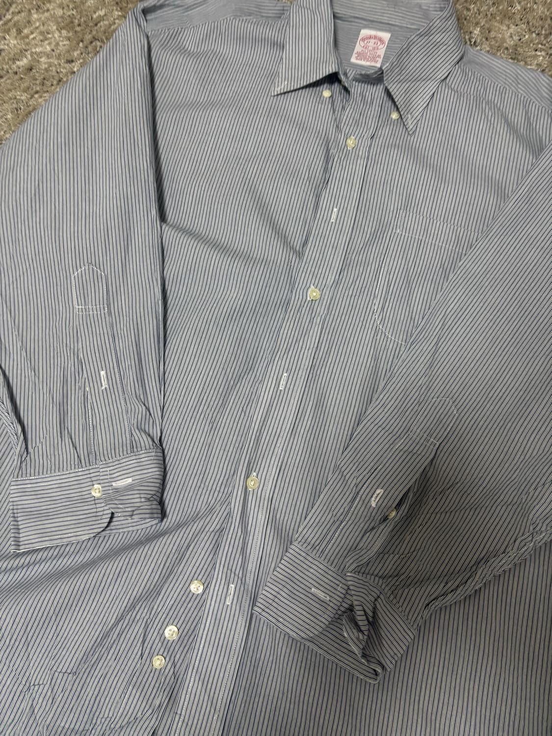 일본판 브룩스브라더스 스트라이프셔츠 사이즈 105-110 상품이미지2