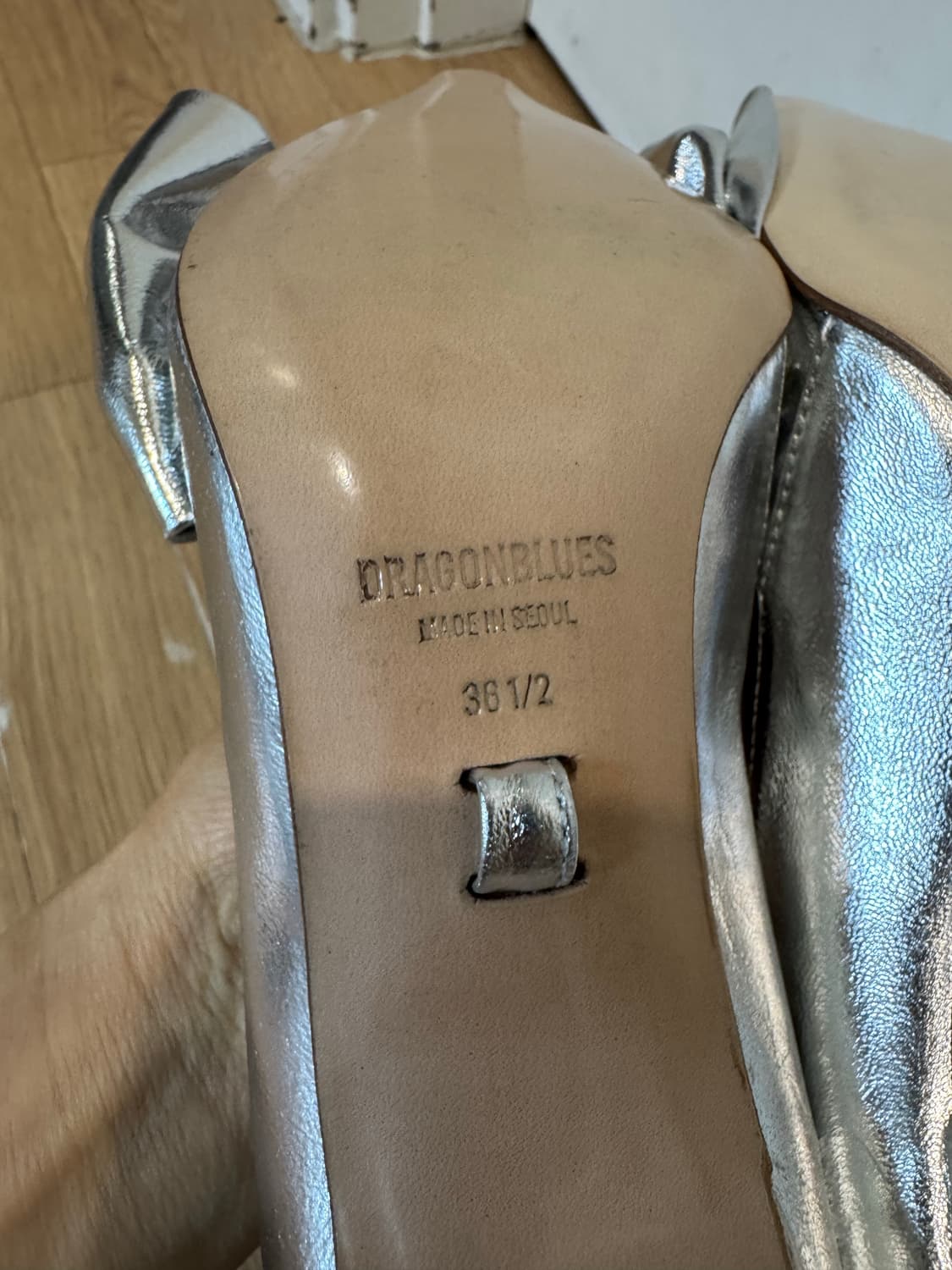 ORR 드래곤블루스 리본 하이힐 상품이미지6