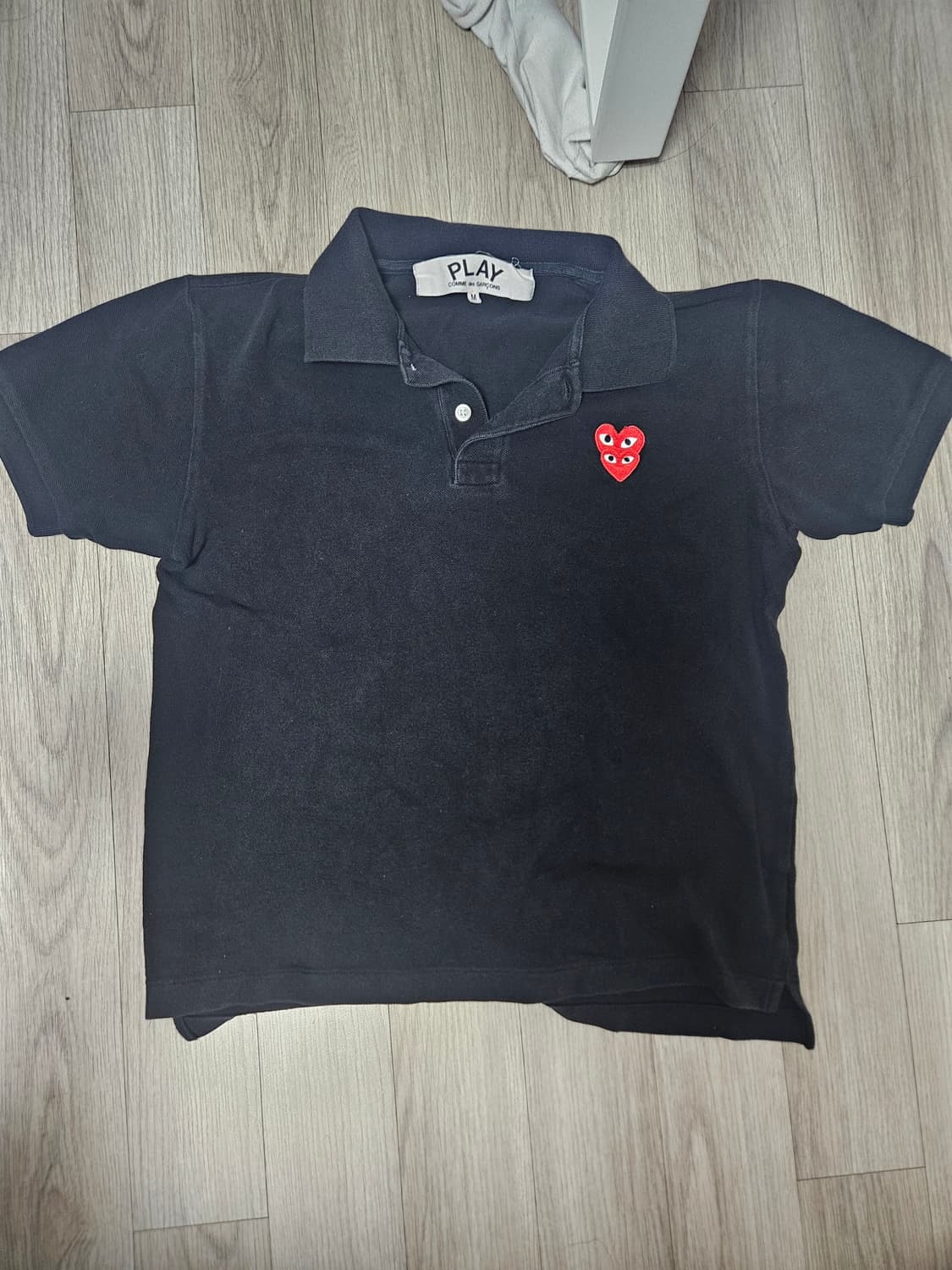 꼼데가르송 카라 반팔티  상품이미지1