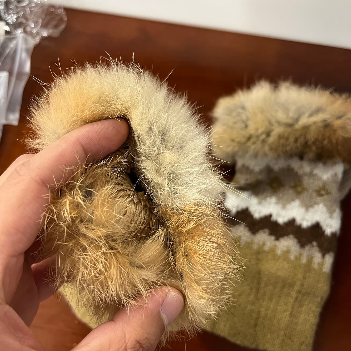 FUR glove 상품이미지8