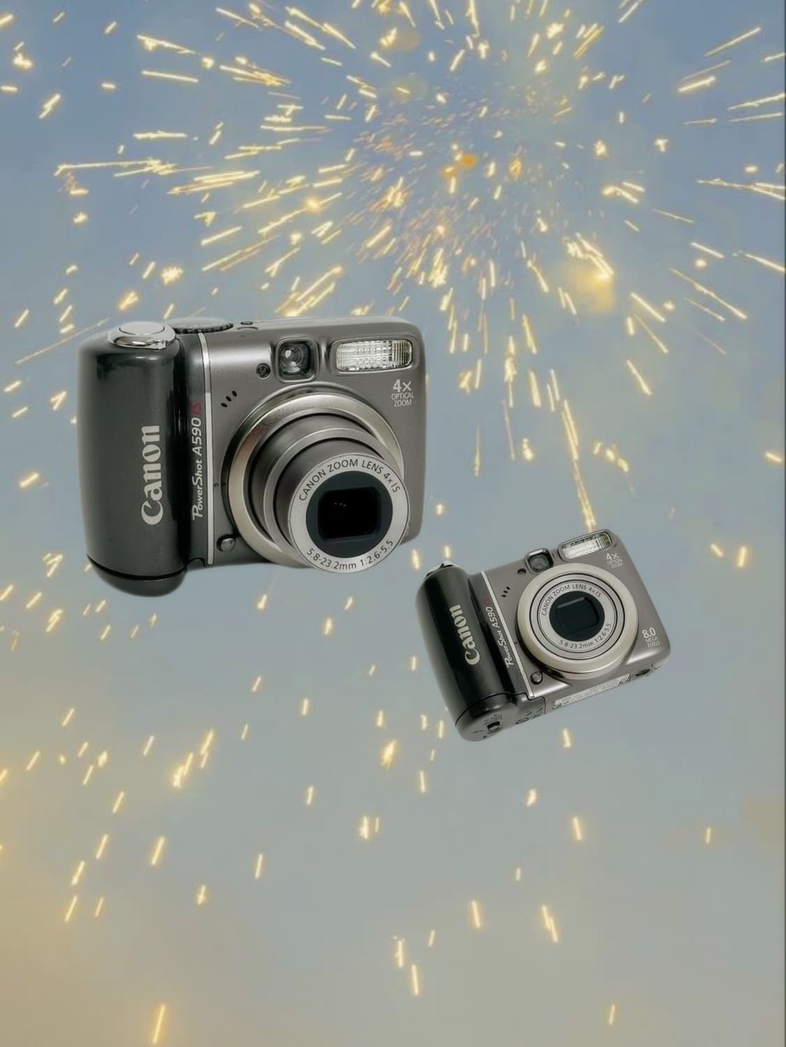 건전지디카!) 캐논 파워샷 a590 Powershot 빈티지 디카 상품이미지1