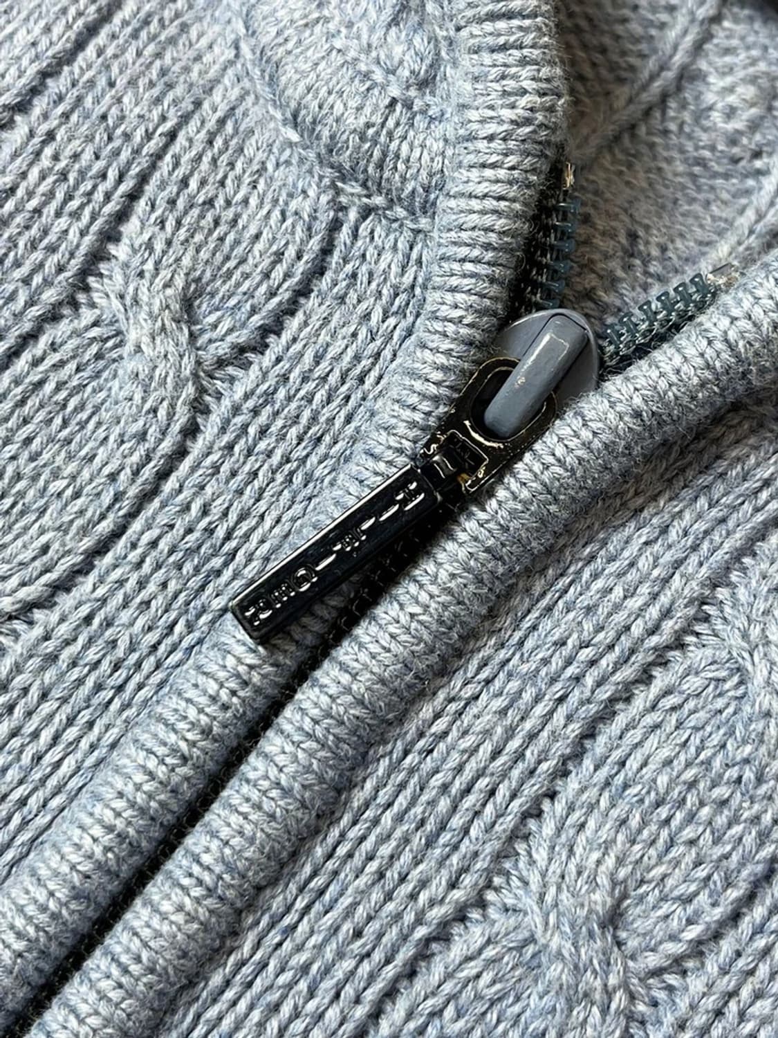 타미힐피거 00's 꽈배기 코튼 후드 집업 PN7096 상품이미지4