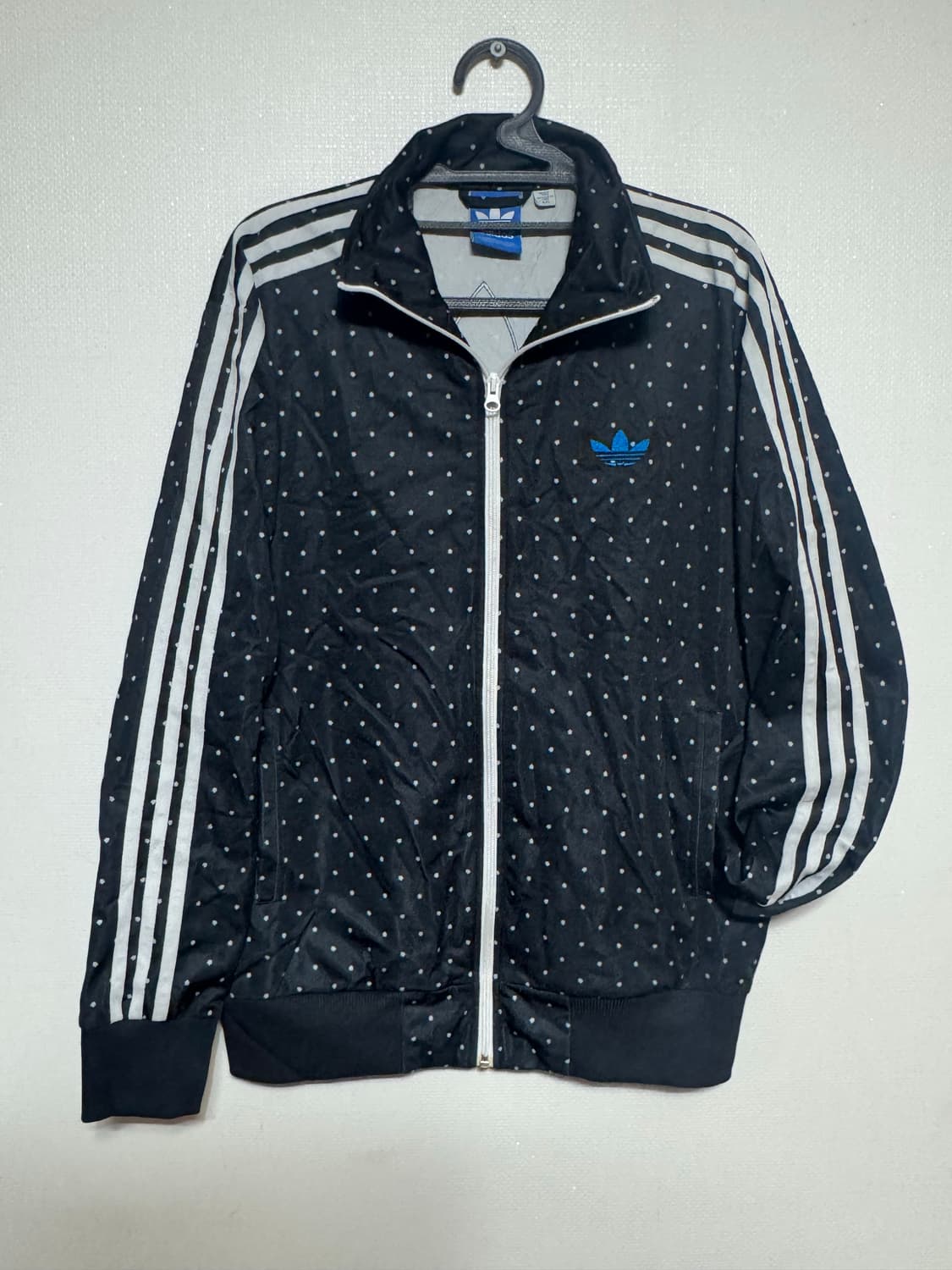 아디다스 땡땡이 도트 파이어버드 블랙 져지 나우아임영 상품이미지3