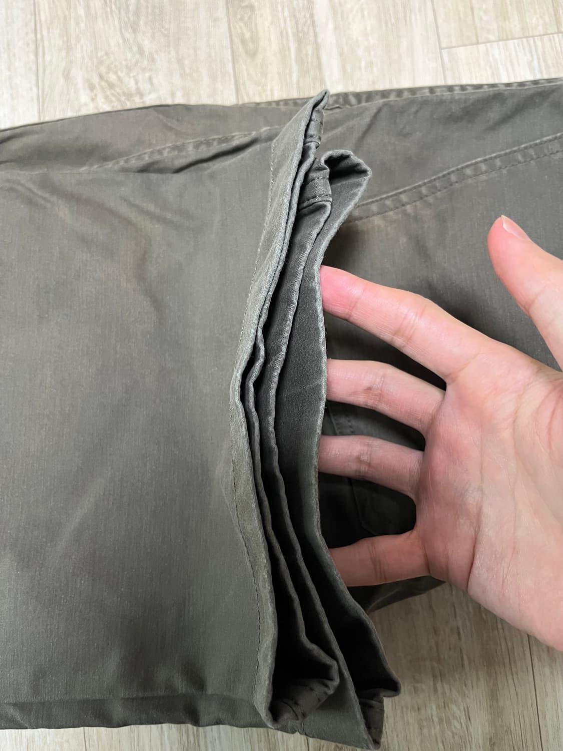 어나더오피스 산티아고 치노팬츠 1사이즈 올리브, 그래파이트 일괄판매 상품이미지8