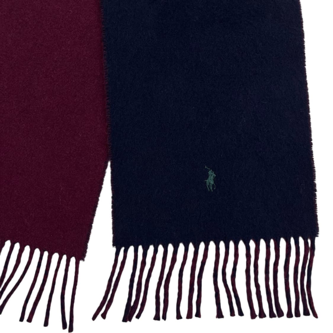 폴로 랄프로렌 그린포니 버건디 네이비 머플러 상품이미지5