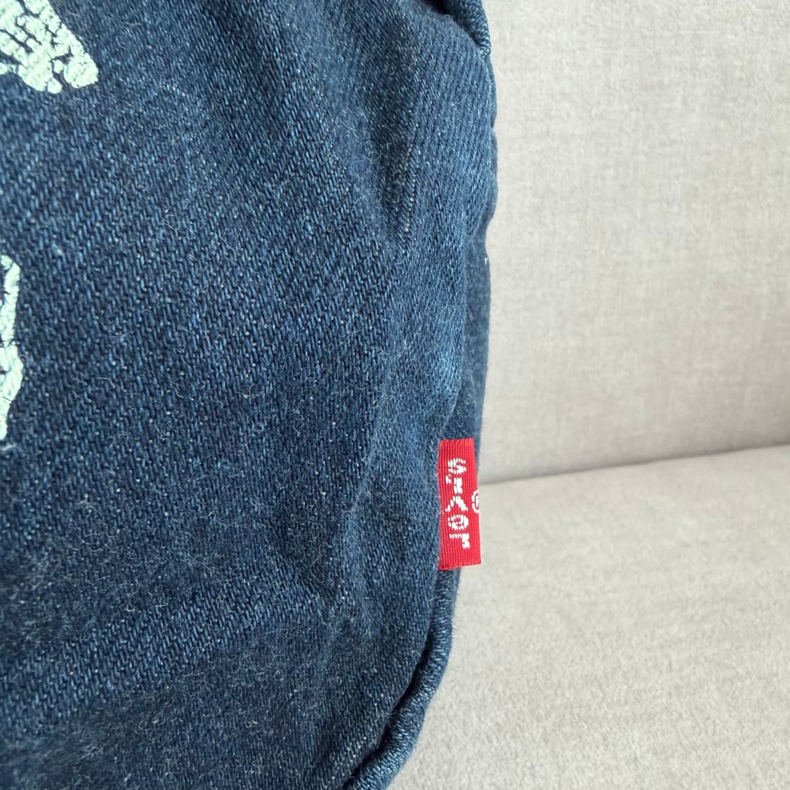 새상품)리바이스 아이코닉 데님 토트백 상품이미지3