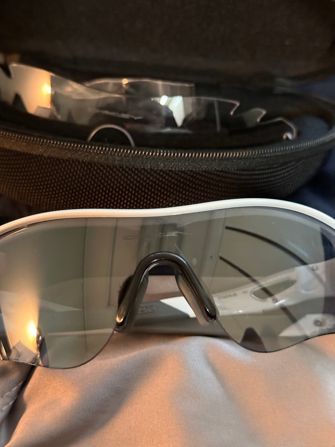 오클리 레이다락 화이트 그레이 상품이미지4