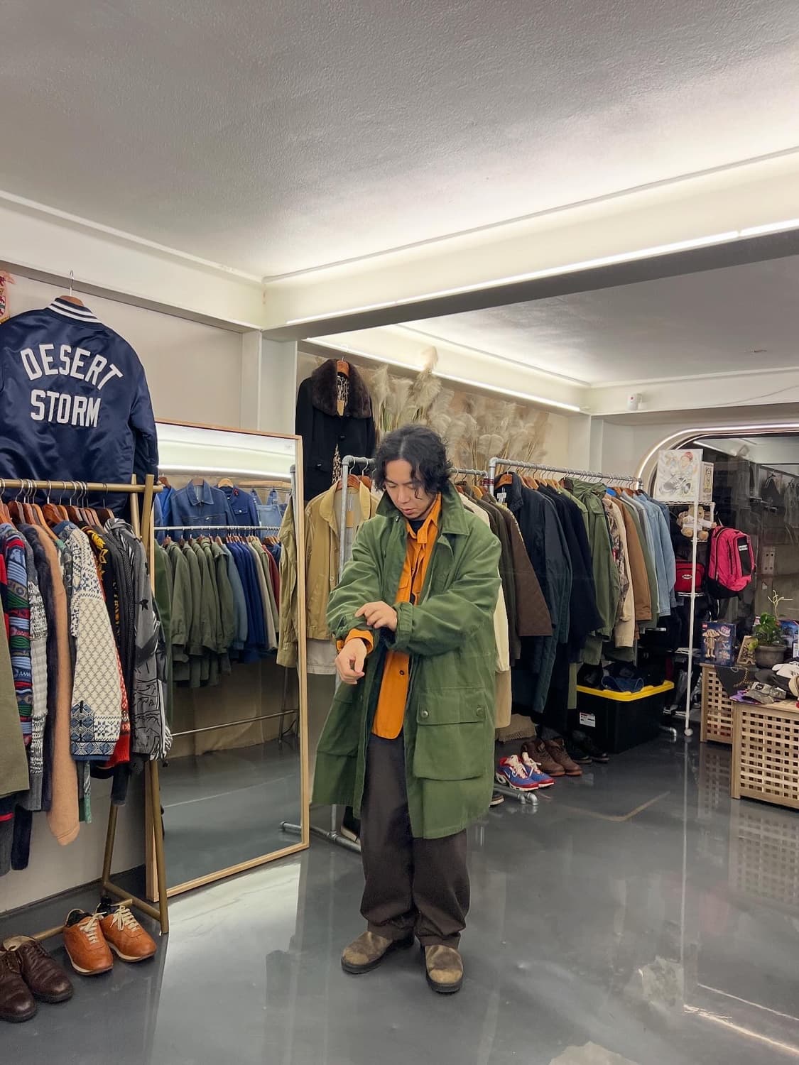 70s SWEDISH ARMY M59 MODS PARKA 모즈파카 개파카 상품이미지4
