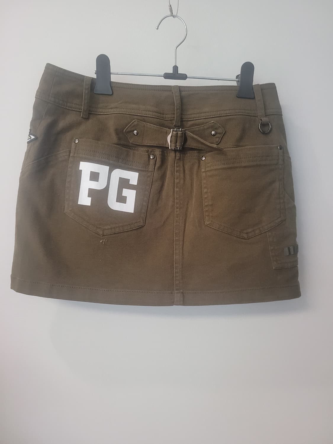 🧡 PEARLY GATES 카키 골프 스커트 (내장 이너팬츠) 판매해요 상품이미지8