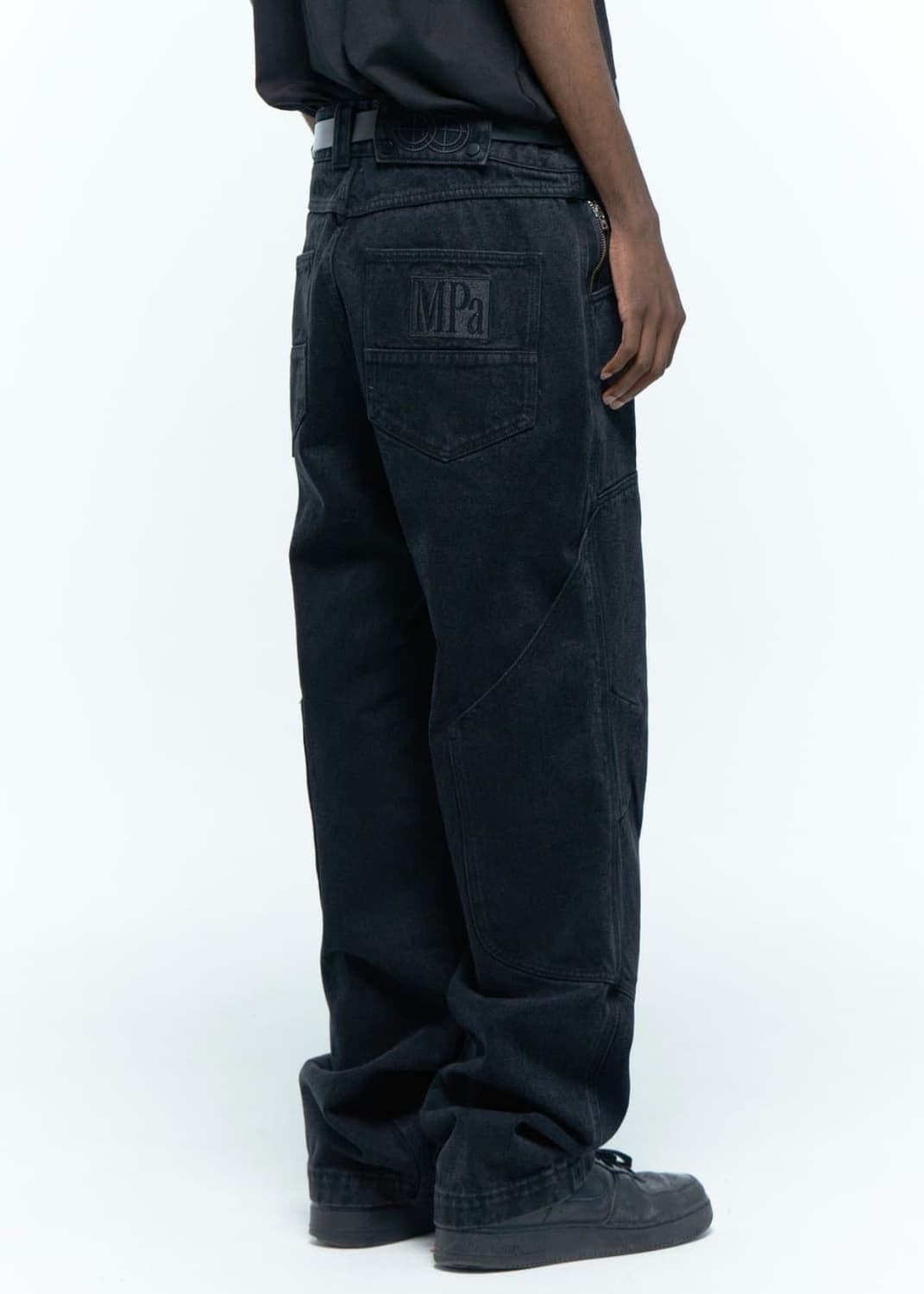 MPa CALF POCKET PANTS (BLACK) 상품이미지3