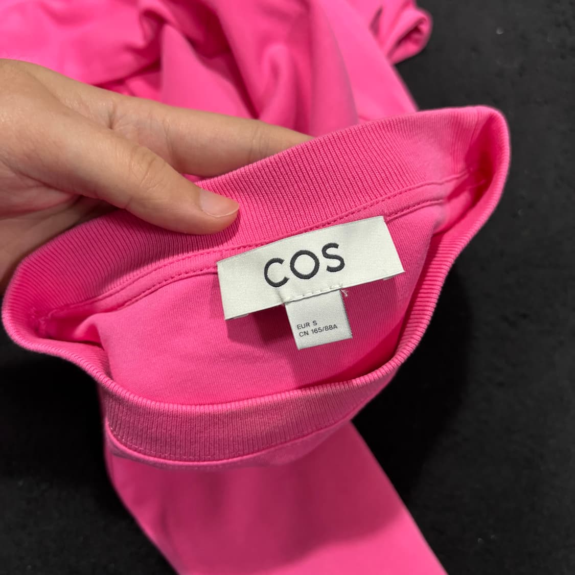 우먼S COS 코스 핑크 긴팔 롱슬리브 상품이미지4