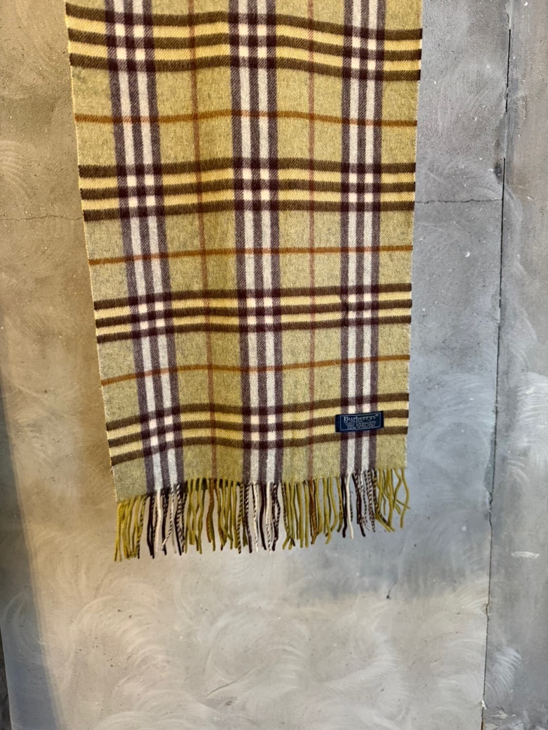 이태리 메이드 노바체크 램스울 머플러 상품이미지7