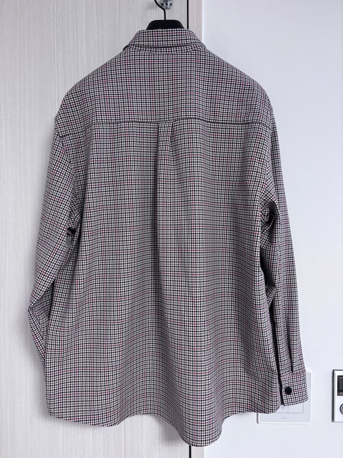 XL ZARA 자라 체크 셔츠 상품이미지5