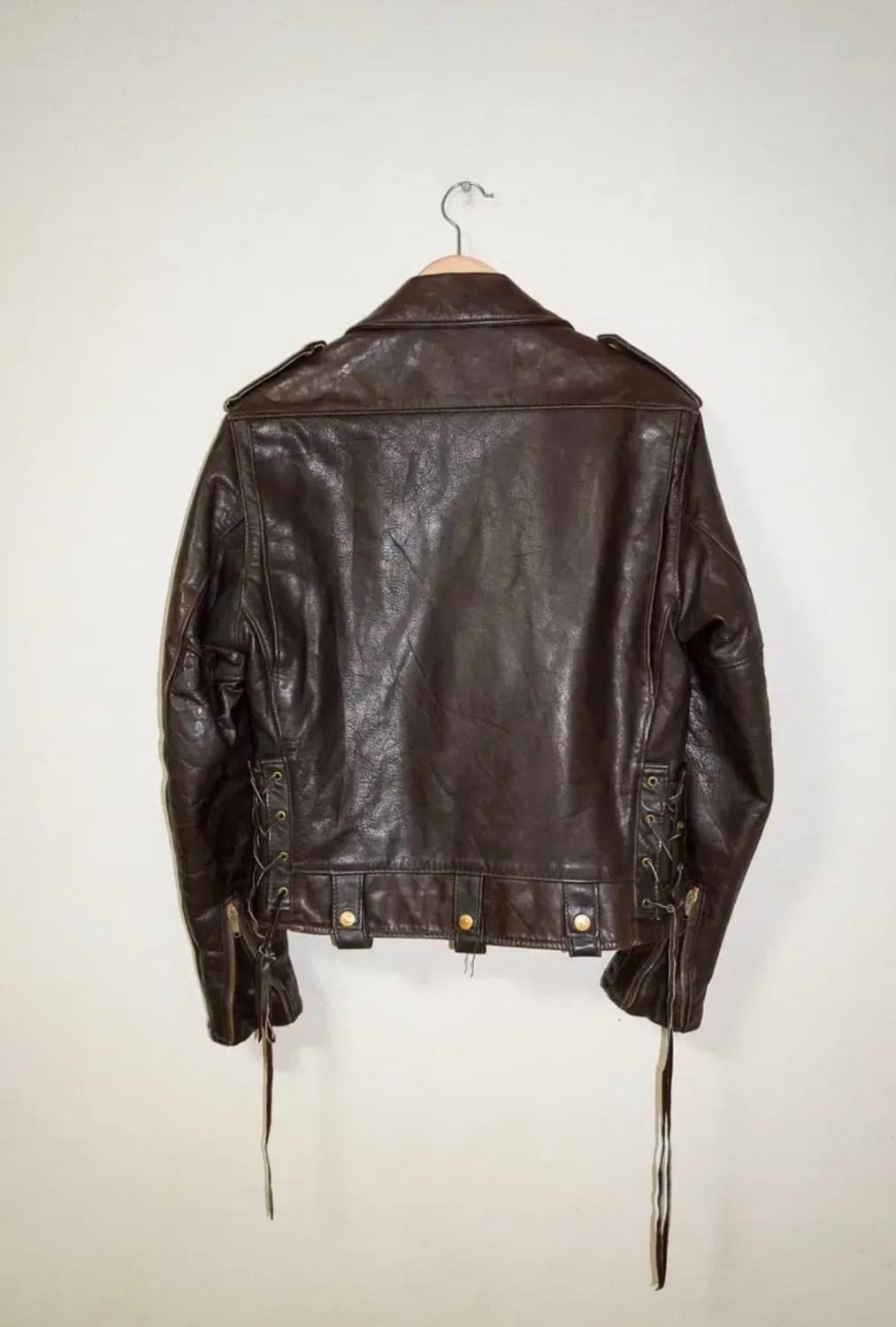 쇼트퍼펙토 가죽 자켓 상품이미지5